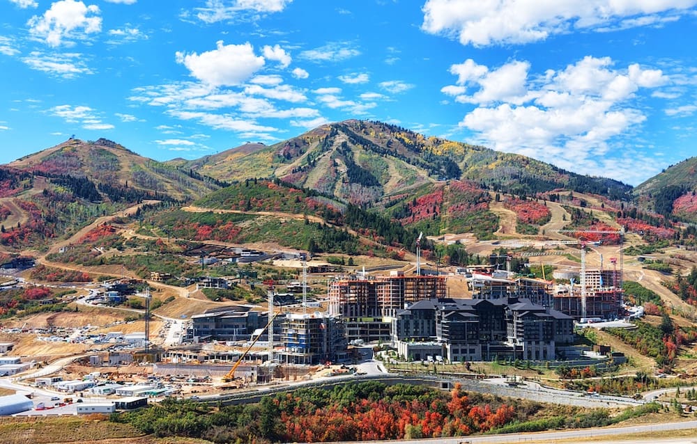 Deer Valley East Village Under Construction